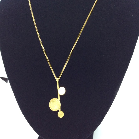 14k GP Disc Pendant - Picture 3 of 4